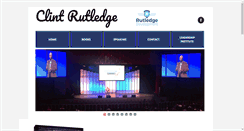 Desktop Screenshot of clintrutledge.com