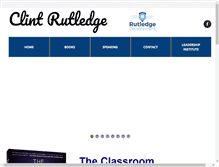 Tablet Screenshot of clintrutledge.com